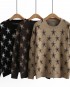 LM+ Star knit pullover