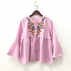 Embroidery Detail Blouse