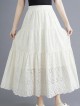 Broderie eyelet skirt