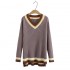 LM+ V-Neck Knit Pullover