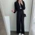 Crop Blazer And Pants Set