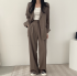 Blazer and pants set