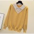 LM+  Collar Knit Pullover