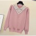 LM+  Collar Knit Pullover