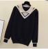 LM+  Collar Knit Pullover