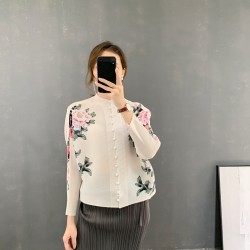 Floral Pleated Blouse