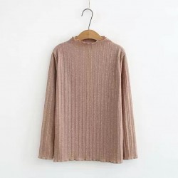 LM+ Shimmer Knit Pullover