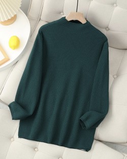 LM+ Waffle knit pullover
