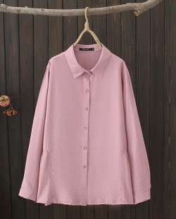 LM+ Candy color blouse