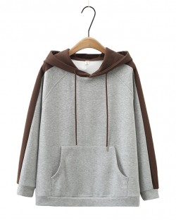 LM+ Colorblock hoodie