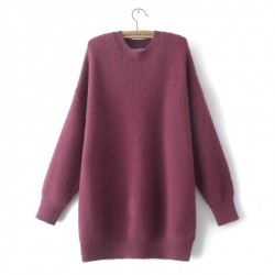 LM+ Long Knit Pullover