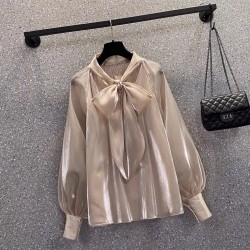 LM+ Bow Detail Blouse