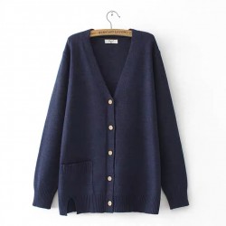 LM+ Knit Button Cardigan h1