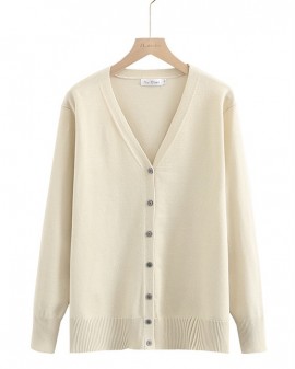 LM+ Knit button cardigan