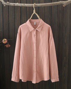 LM+ Candy color basic shirt