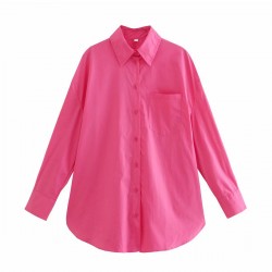 Candy color blouse
