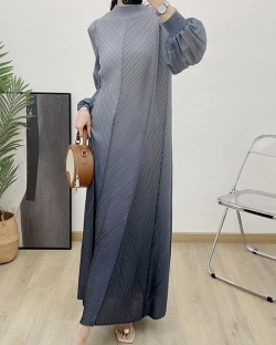 Pleated Ombre dress