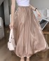 Shimmer pouf skirt