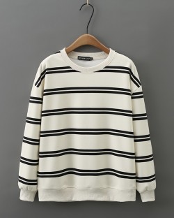 LM+ Stripe pullover